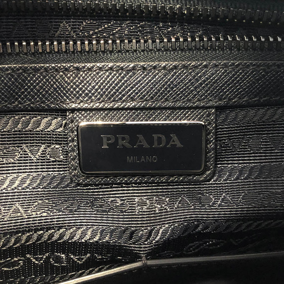 Prada Nylon Shoulder Bag Navy Dark Blue Diagonal Slim - Picture 6 of 13